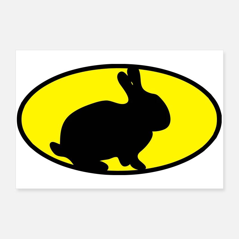 Hasen Logo Poster 90x60 cm