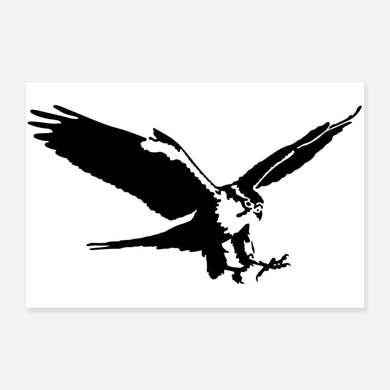 falcon Poster 36" x 24" (90x60 cm)