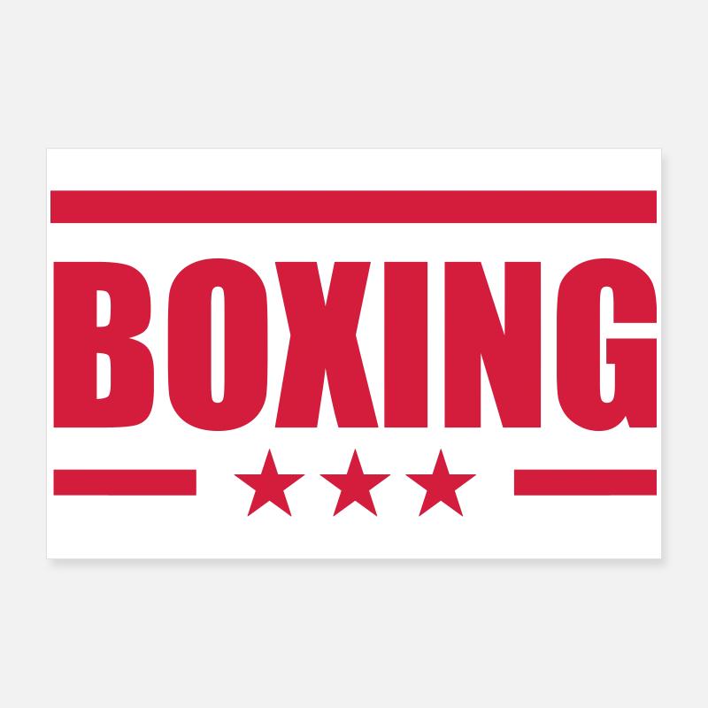 Boxing Poster 90 x 60 cm