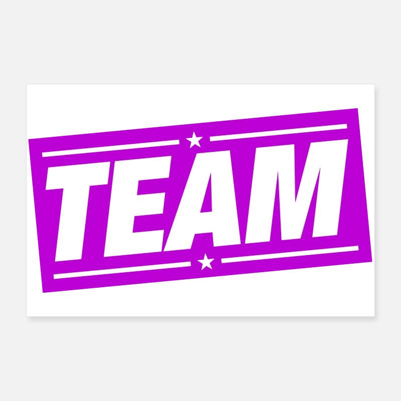 Team Design Poster 36" x 24" (90x60 cm)