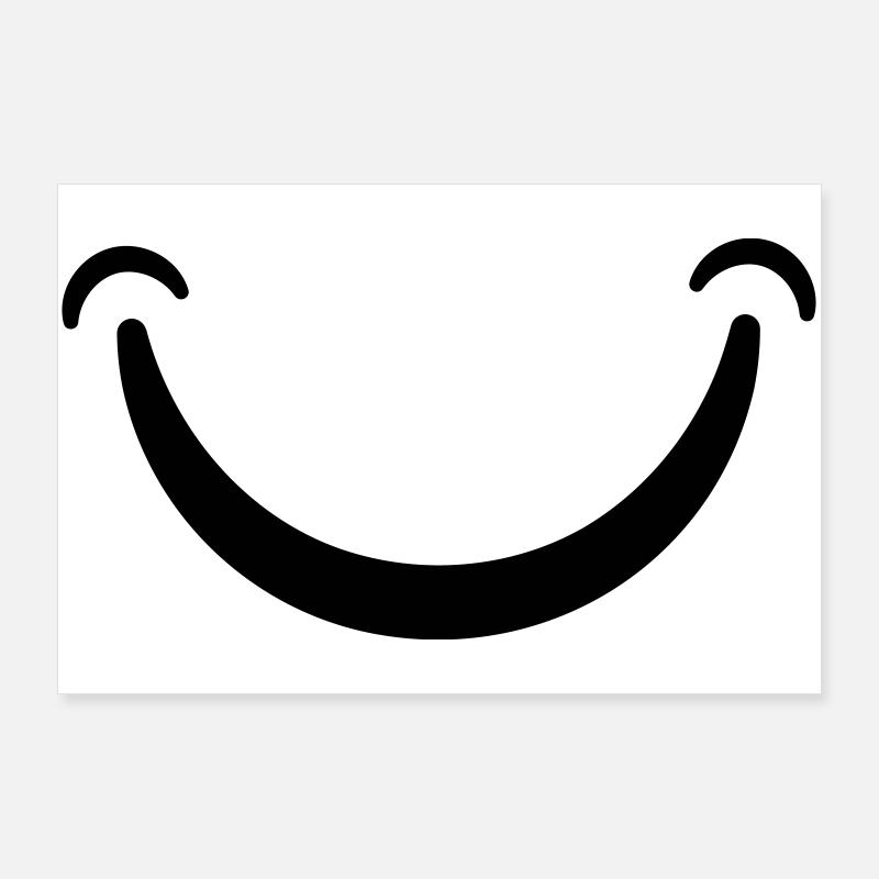 Sourire Poster 90 x 60 cm
