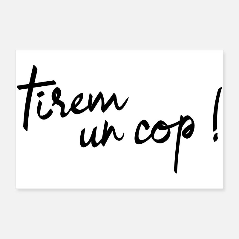 Tirèm un còp! Poster 90x60 cm