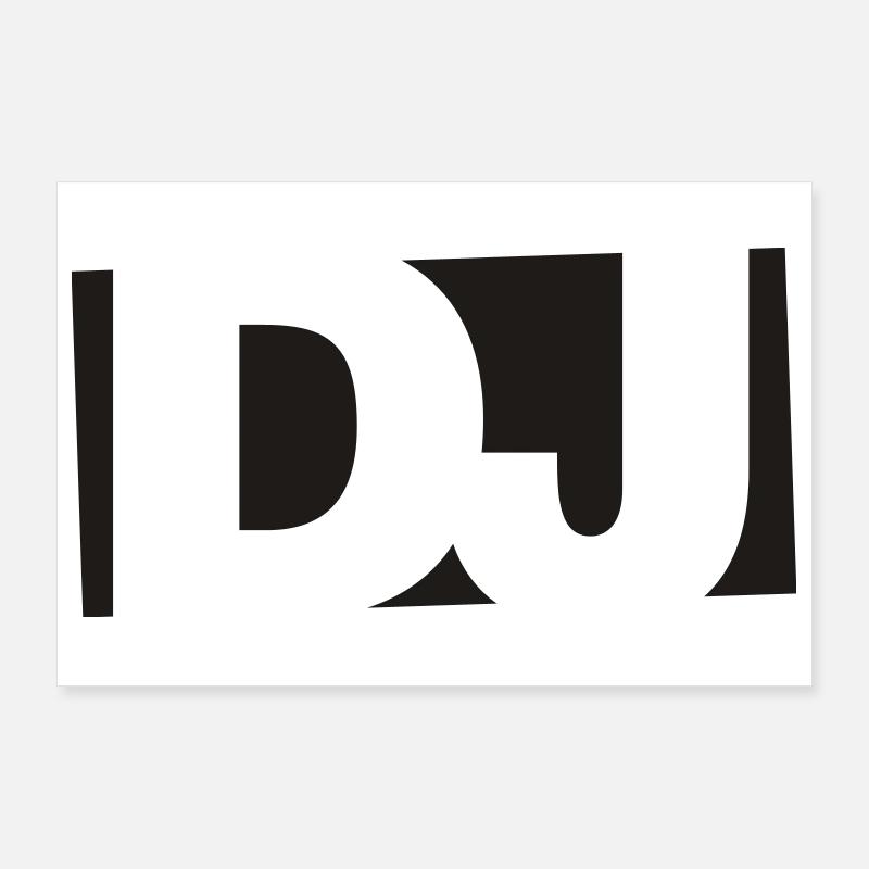 DJ 1C Poster 36" x 24" (90x60 cm)