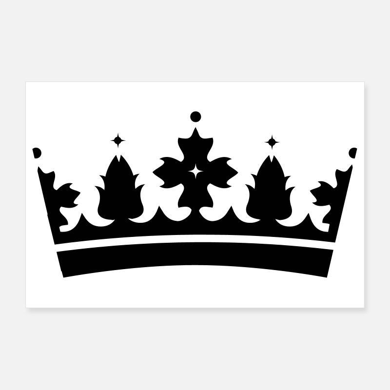 La couronne Poster 90 x 60 cm
