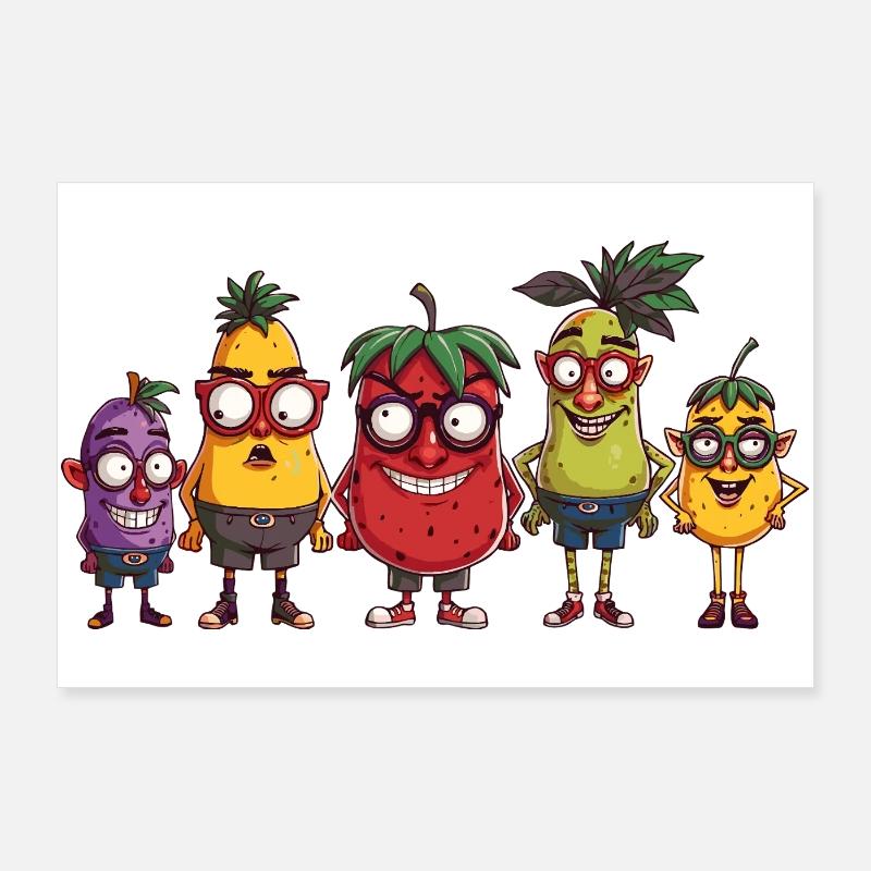 Obst Poster 90x60 cm