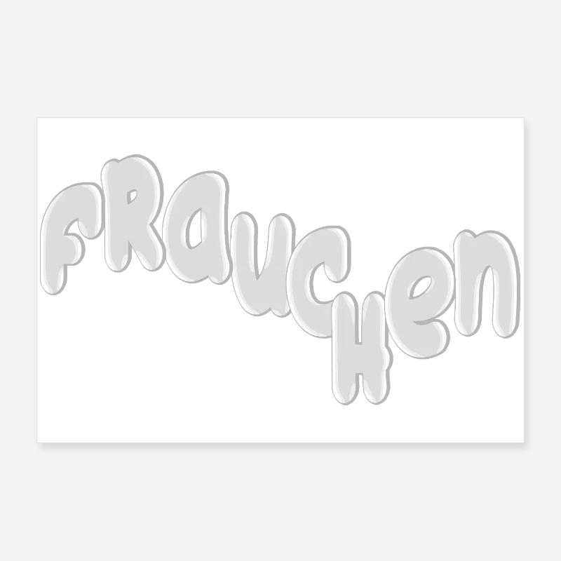 Conception de police Curvy Misstress Silver Poster 90 x 60 cm