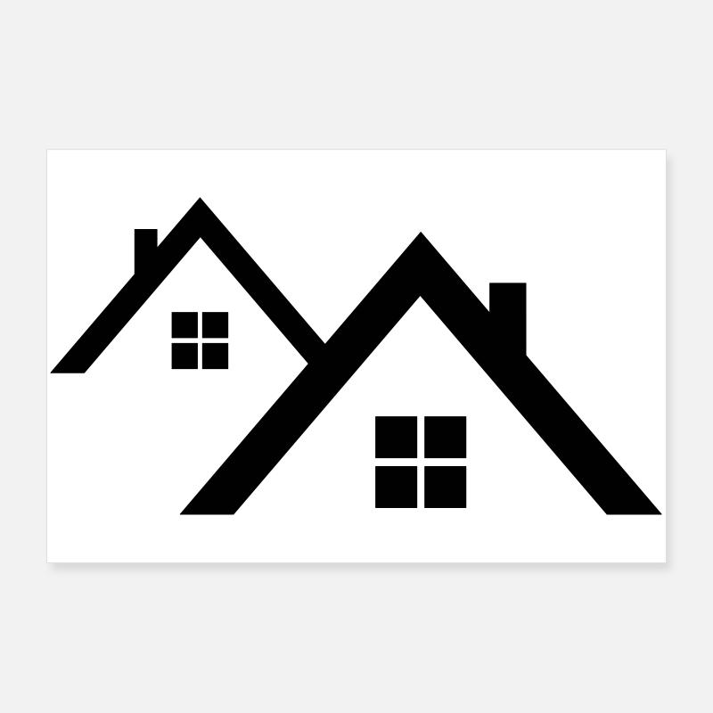Dach Poster 90x60 cm