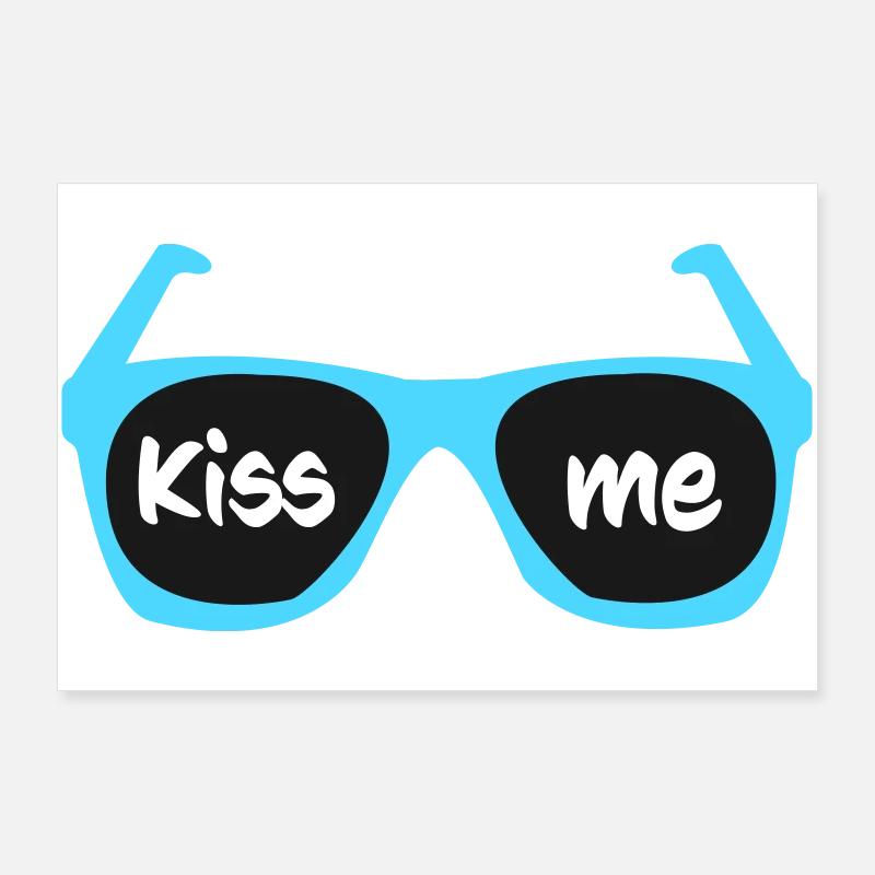 kiss_me Poster 90x60 cm