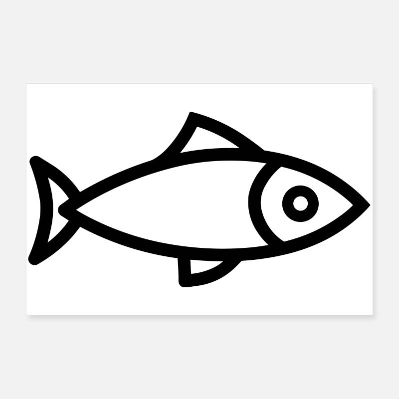 herring Poster 36" x 24" (90x60 cm)
