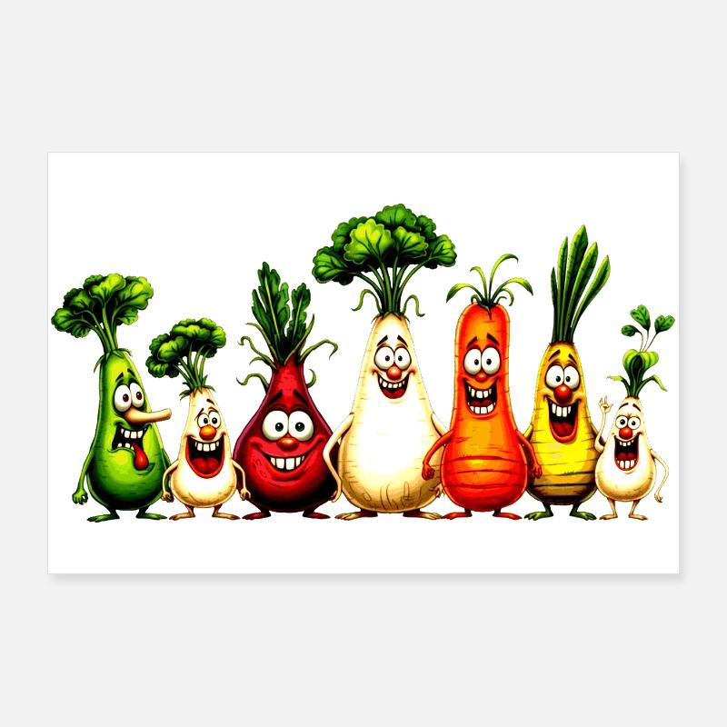 vegetables Poster 36" x 24" (90x60 cm)