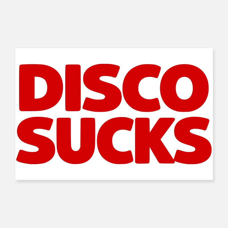 Disco ist Poster 90x60 cm