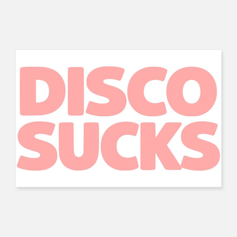Disco ist Poster 90x60 cm