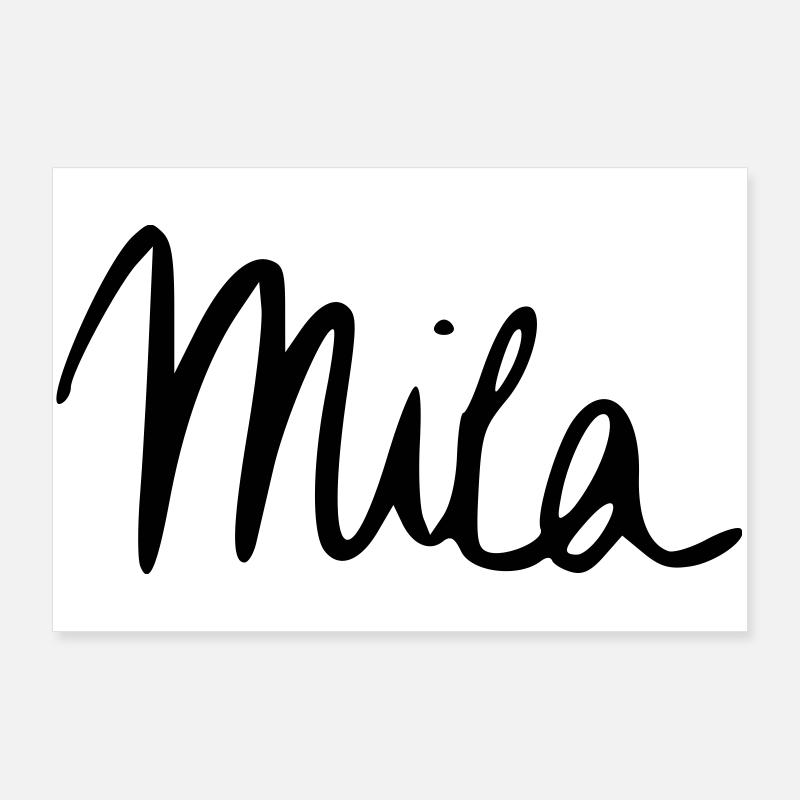 Mila Poster 90 x 60 cm