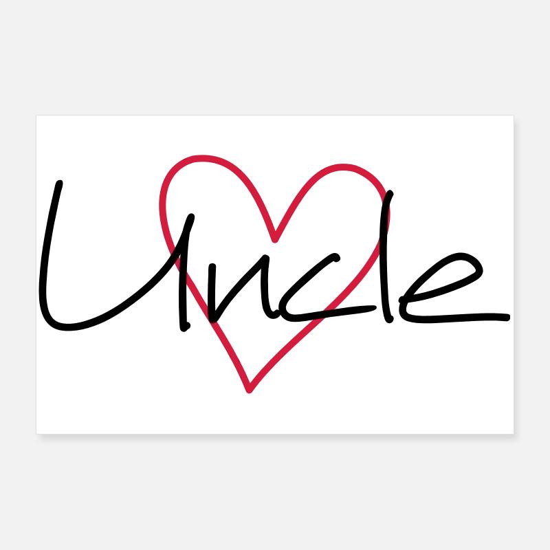 Uncle Herz Poster 90x60 cm