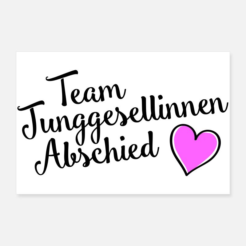 Hen Party Team Poster 36" x 24" (90x60 cm)