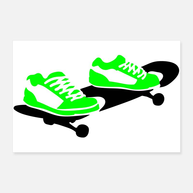 Skateboard Poster 90x60 cm