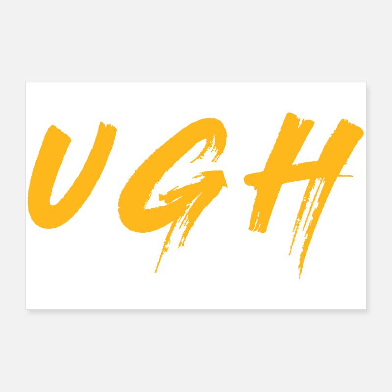 UGH Poster 36" x 24" (90x60 cm)