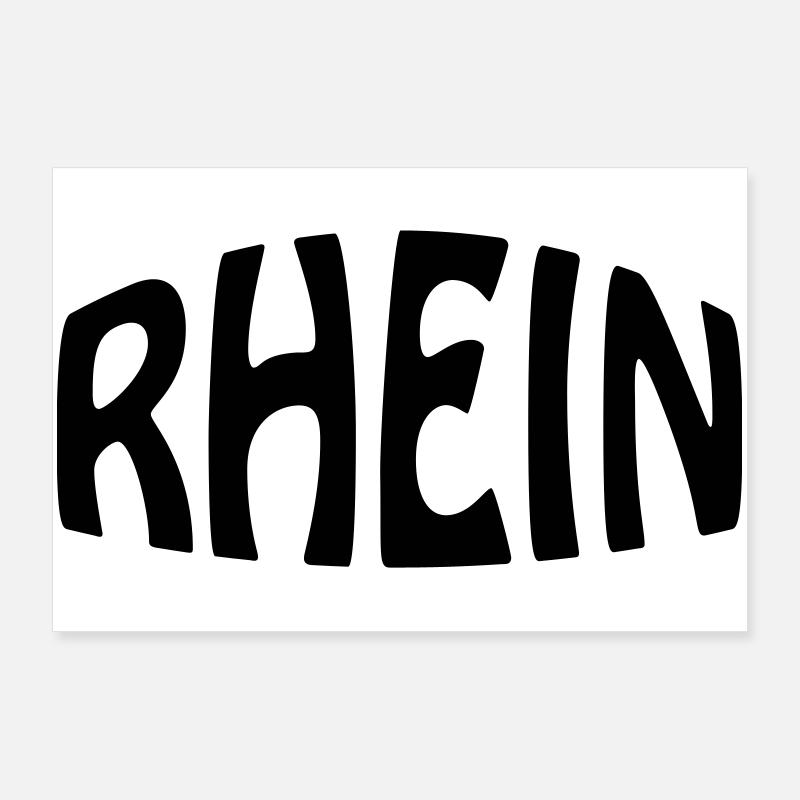 RHEIN Poster 90x60 cm