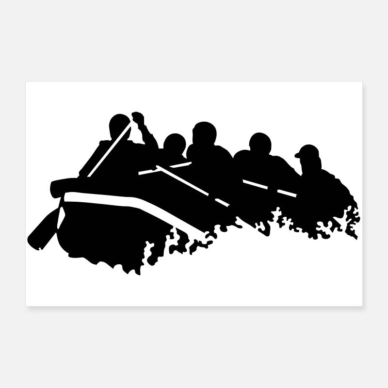 rafting Poster 90 x 60 cm