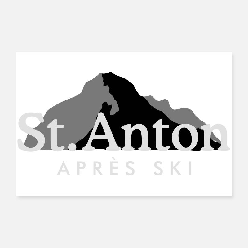 St. Anton Apres Ski Poster 36" x 24" (90x60 cm)