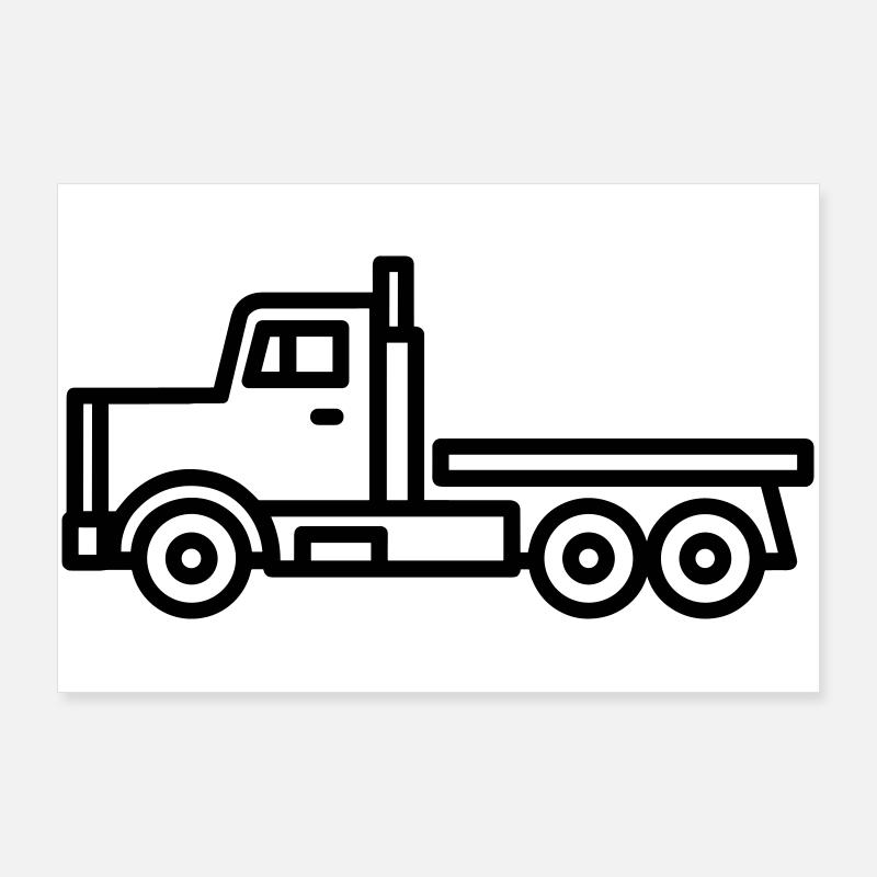 Lkw Poster 90x60 cm