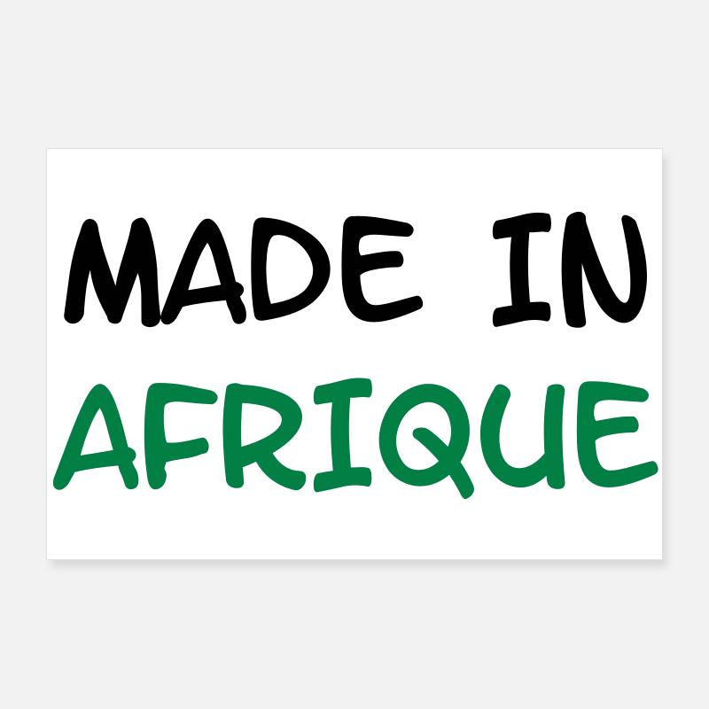 Made in AFRICA! Poster 36" x 24" (90x60 cm)