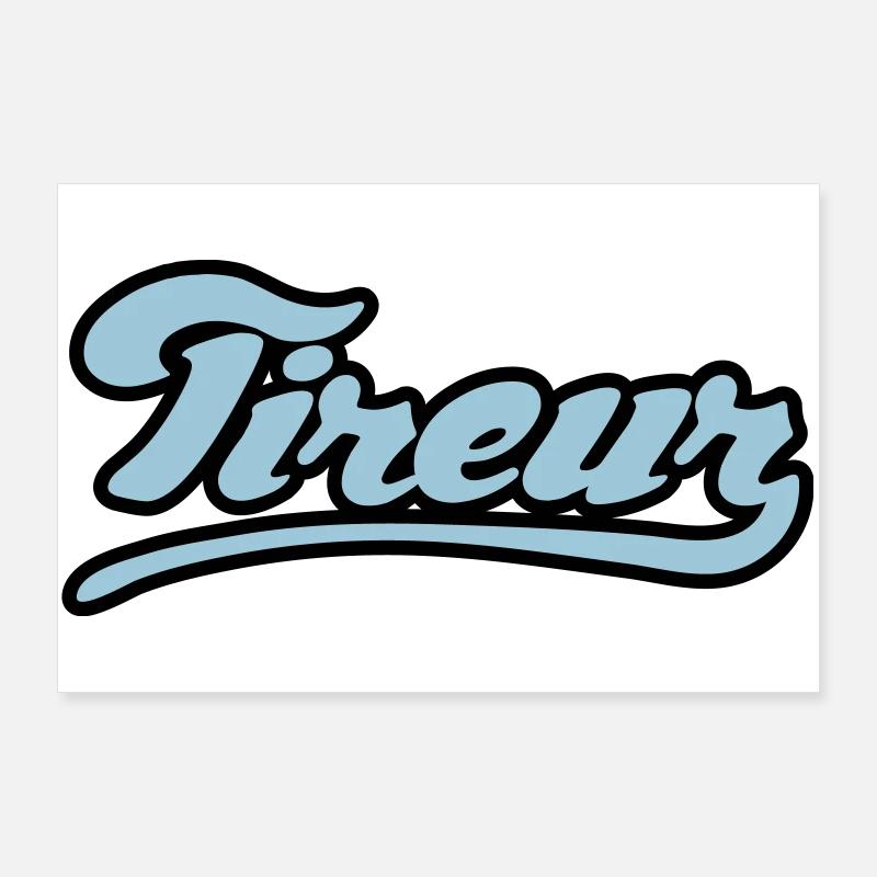 Tireur pétanque flex Poster 90 x 60 cm
