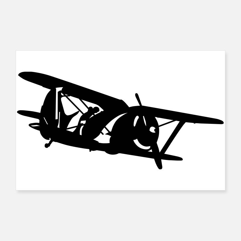 Biplan i-153 Poster 90 x 60 cm