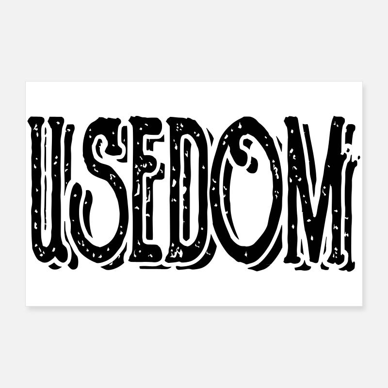 Chemise de l’île d’Usedom Poster 90 x 60 cm