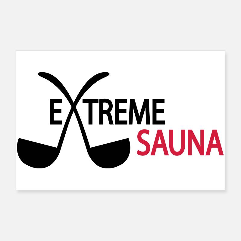2541614 15524168 sauna Poster 90 x 60 cm