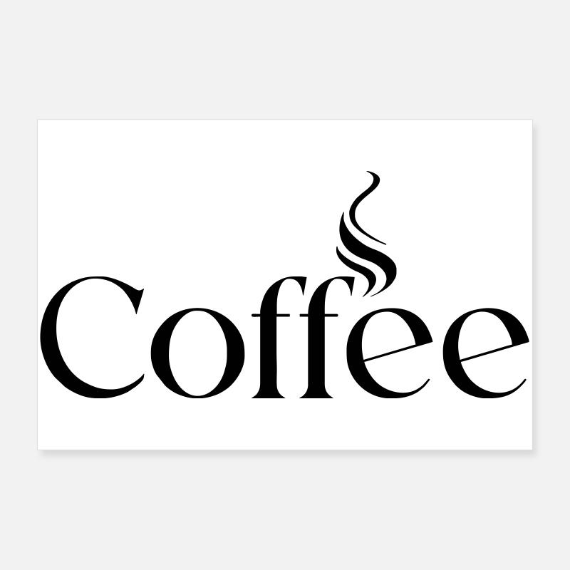 Coffee Poster 36" x 24" (90x60 cm)