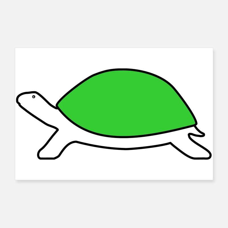 Tortue Poster 90 x 60 cm