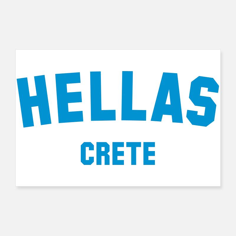 CRETE Grèce Grèce Poster 90 x 60 cm