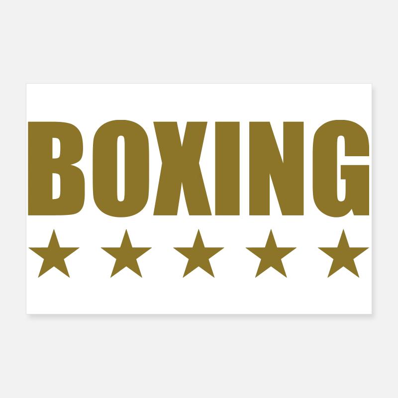 Boxing Poster 90 x 60 cm