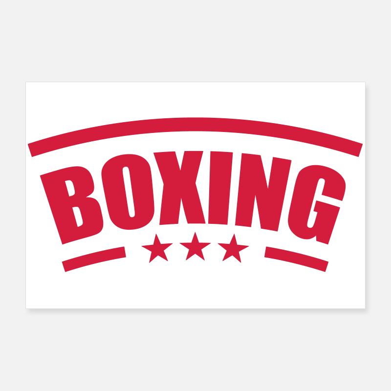 Boxing - Boxe 🥊 Poster 90 x 60 cm