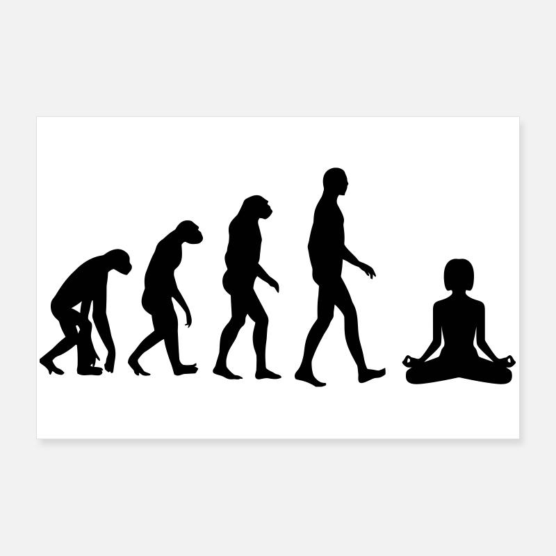 Yoga / Yogi / Buddhism / Buddhismus / Bouddhisme Poster 36" x 24" (90x60 cm)
