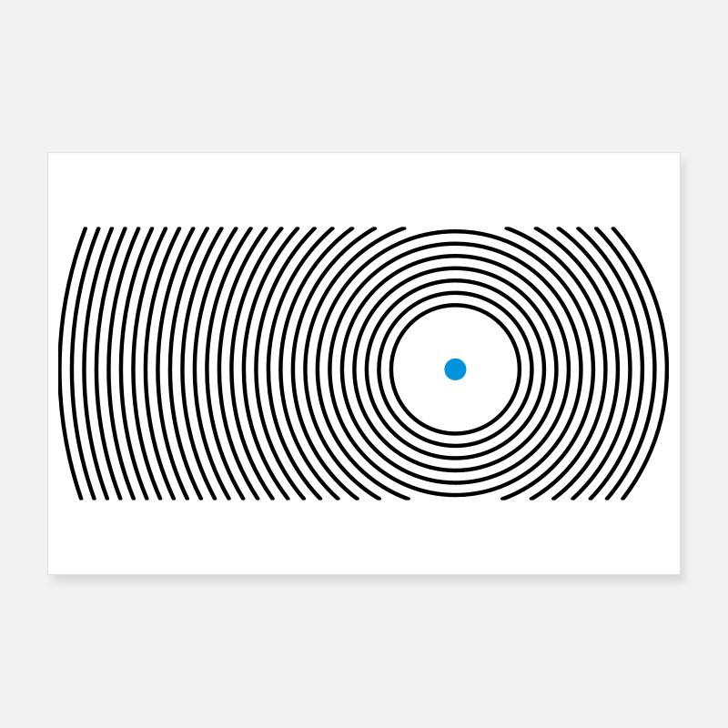 round Poster 36" x 24" (90x60 cm)