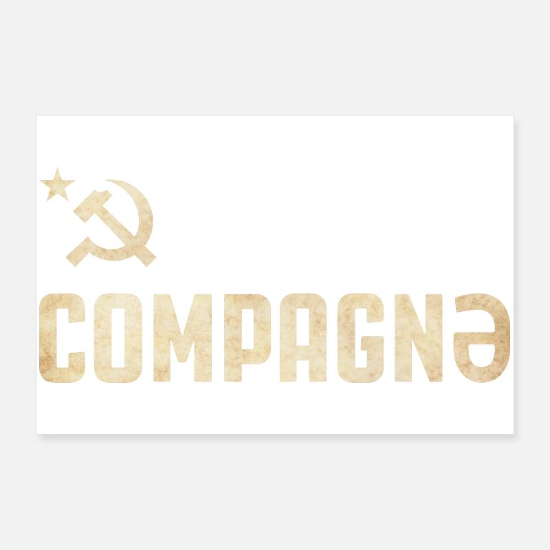 Compagnons Poster 90 x 60 cm
