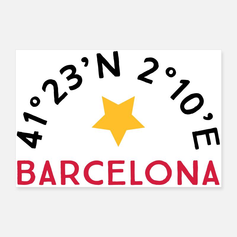 Barcelone Poster 90 x 60 cm