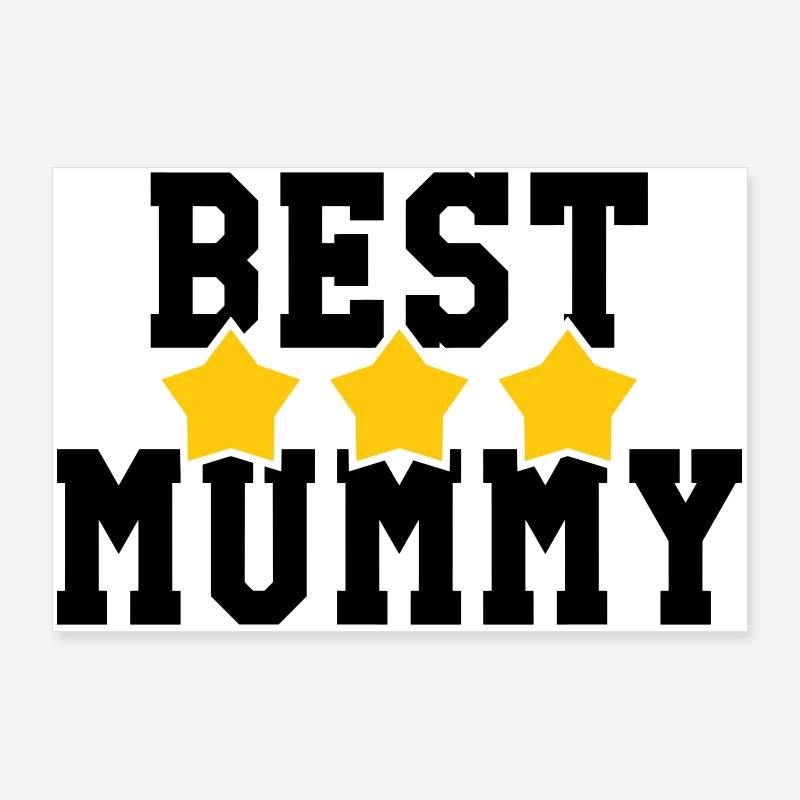 Beste Mama - Muttertag Poster 90x60 cm