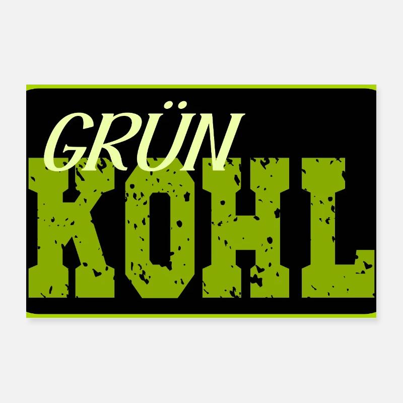 Chou kale Poster 30 x 20 cm