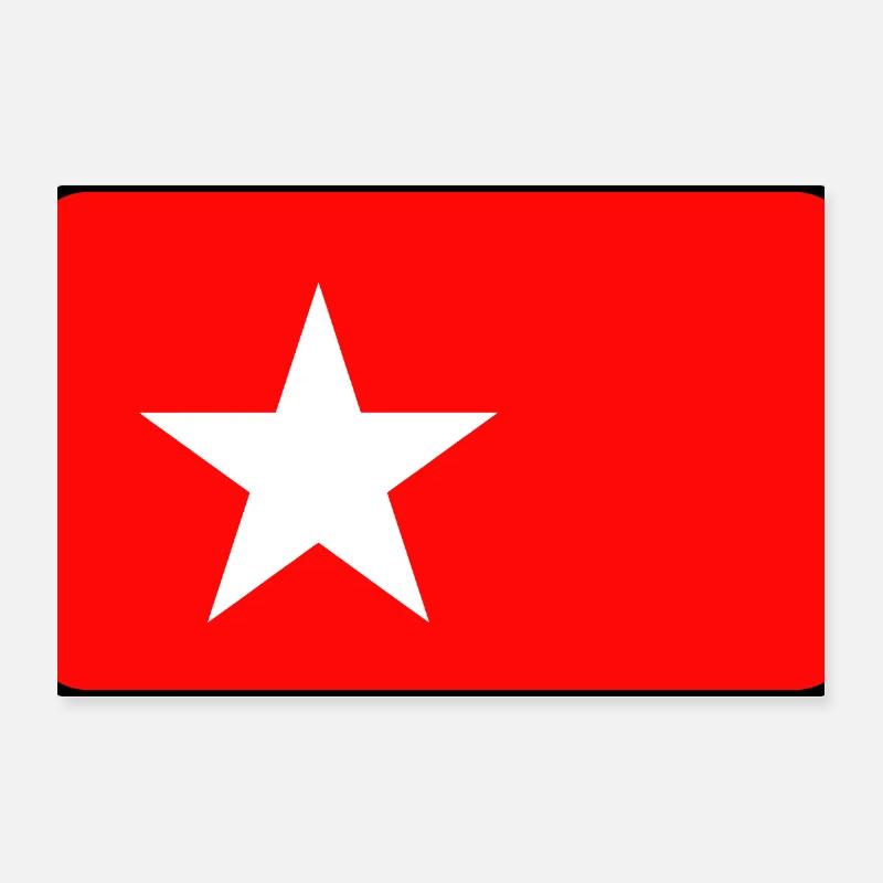 Logo du drapeau de Maastricht Poster 30 x 20 cm