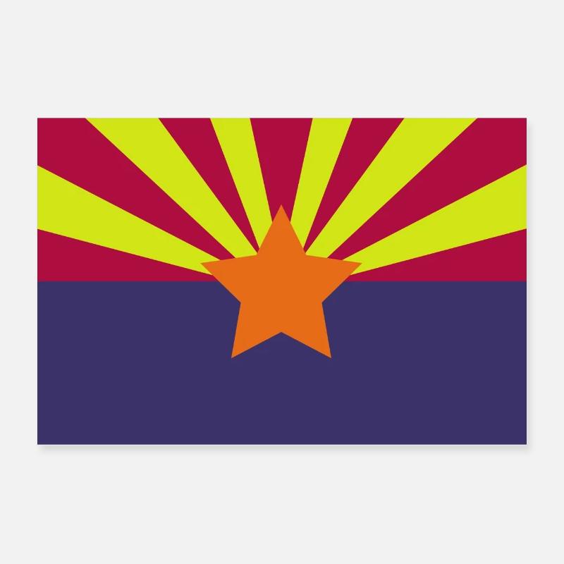 Drapeau de l’Arizona Poster 30 x 20 cm