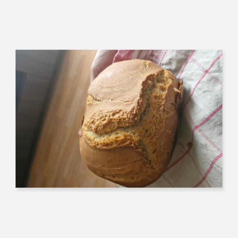 Goldkruste-Brot Poster 30x20 cm