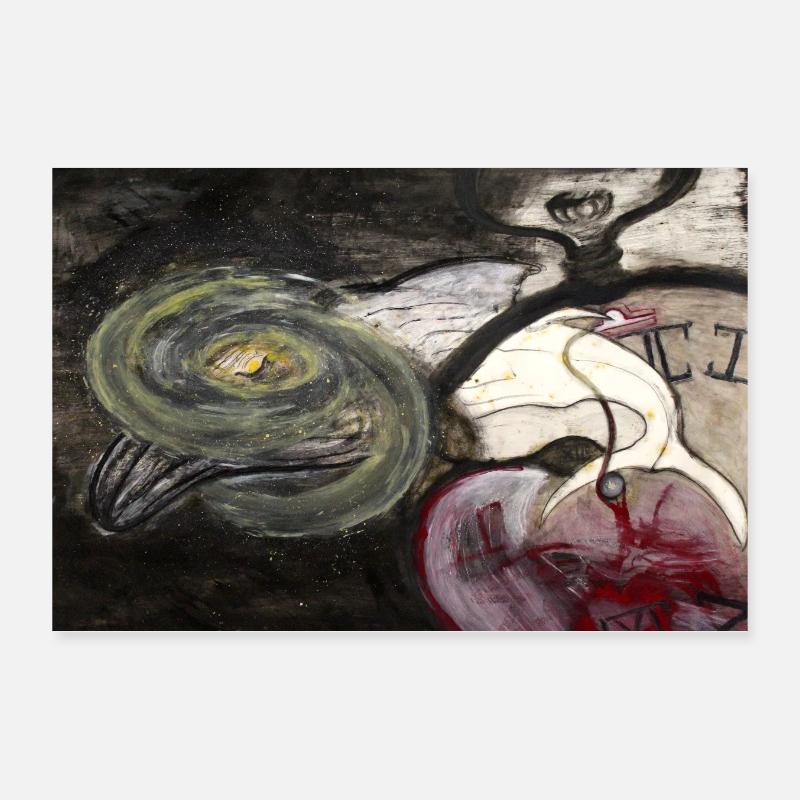Evolutionary Clock Poster 30x20 cm