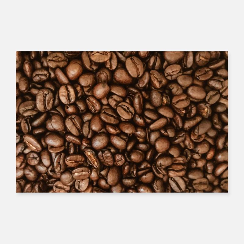 Motif de grain de café Poster 30 x 20 cm