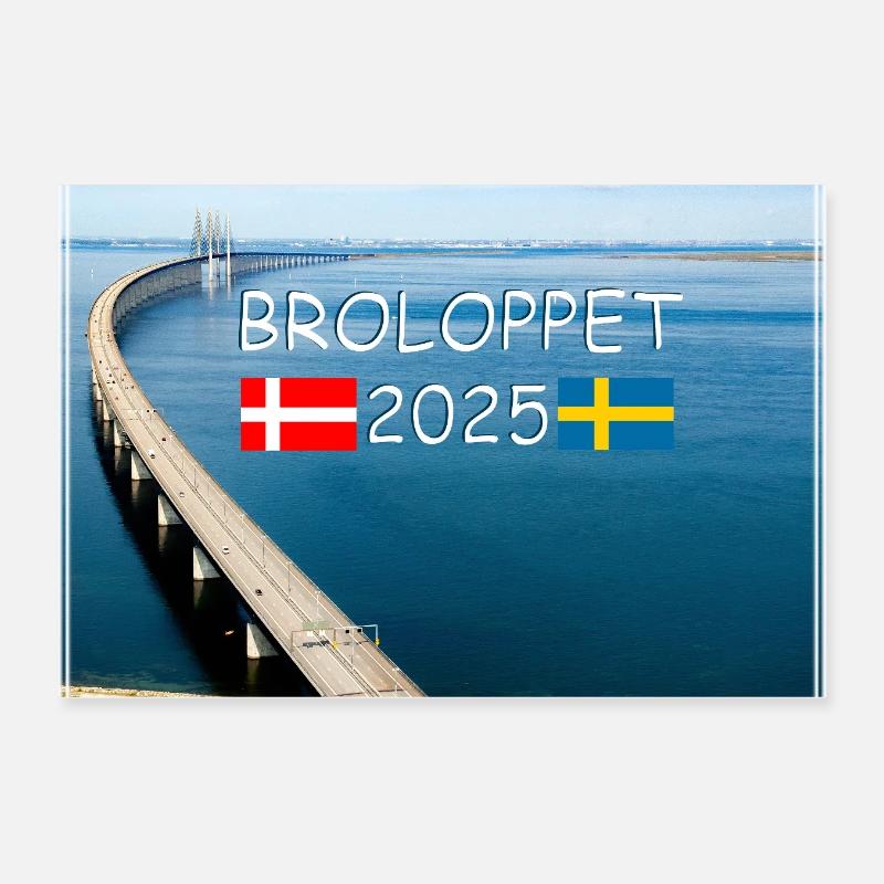 Broloppet 2025 Poster 30x20 cm