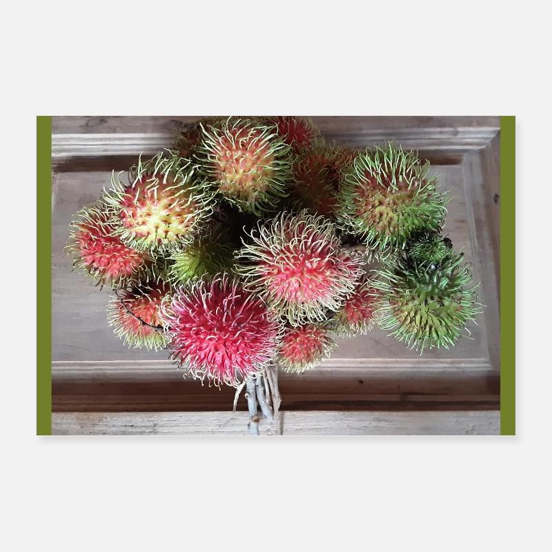 Fruit du litchi Poster 30 x 20 cm