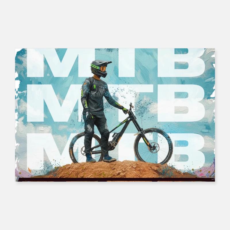 MTB Poster 30x20 cm