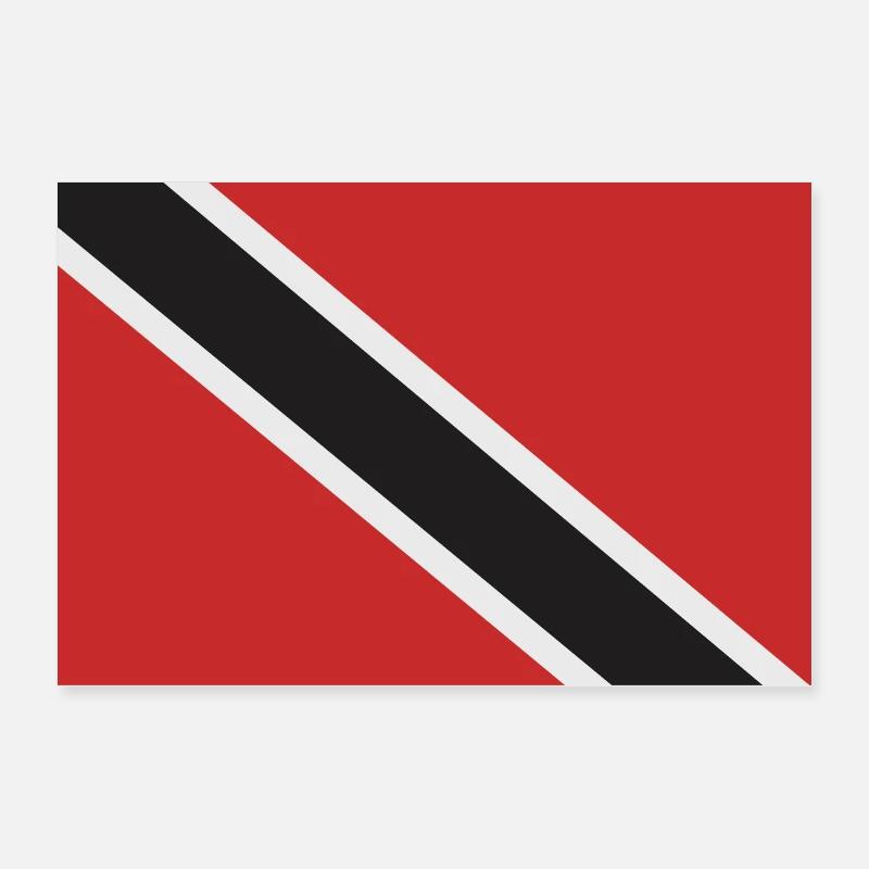 Drapeau de Trinité-et-Tobago Poster 30 x 20 cm